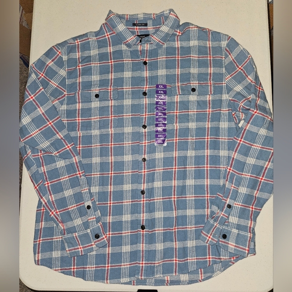 Lucky Classic Fit Plaid Button Down XXL - Picture 5 of 5